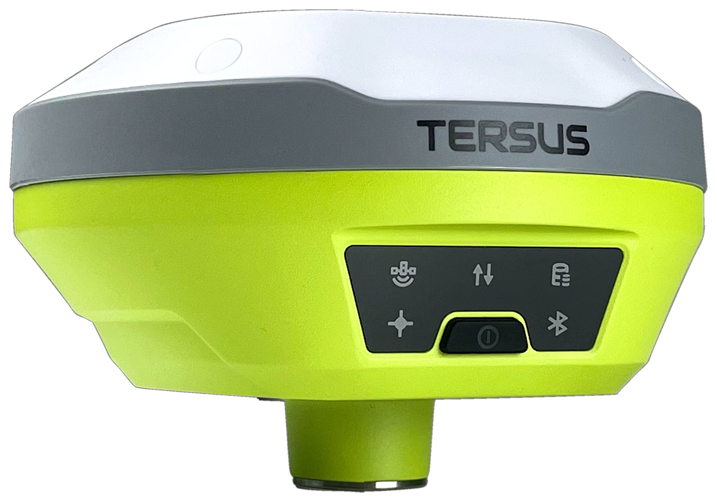 Odbiornik GNSS RTK LUKA — profil boczny z panelem LED